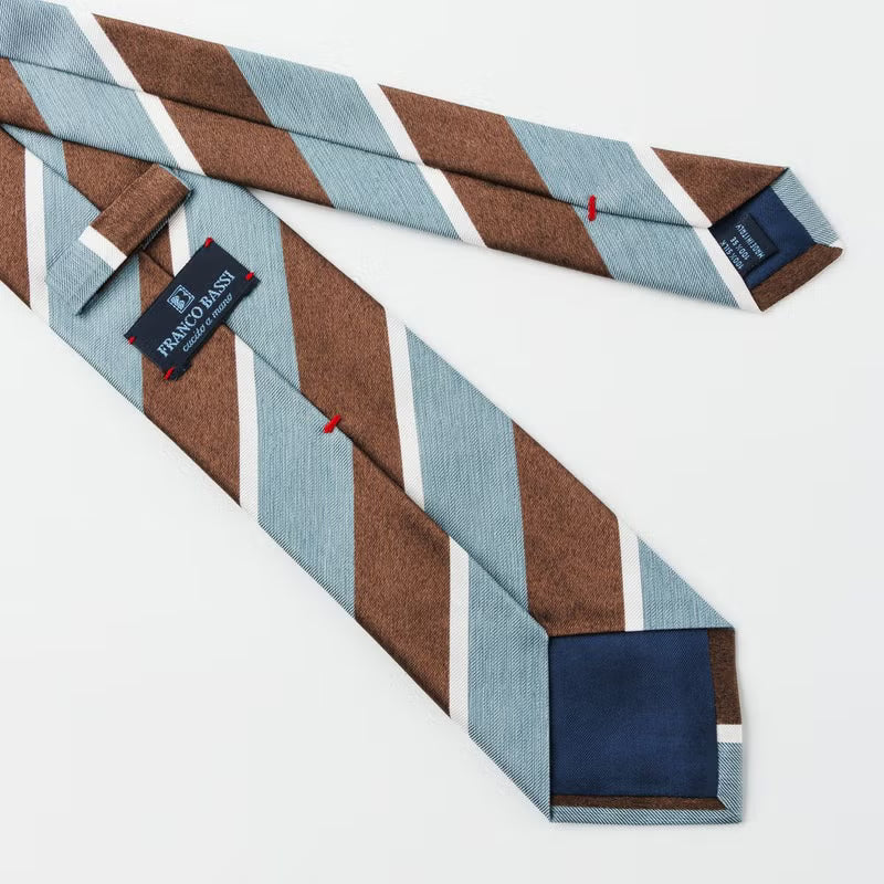 The Adriatico — Striped Silk Tie