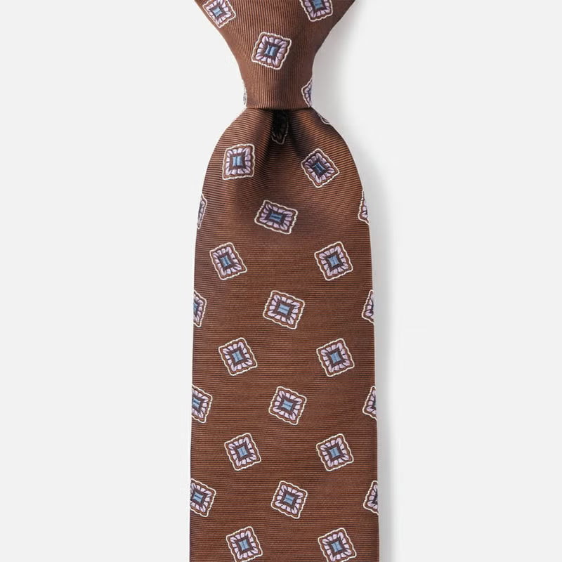 The Florentino — Medallion Silk Tie