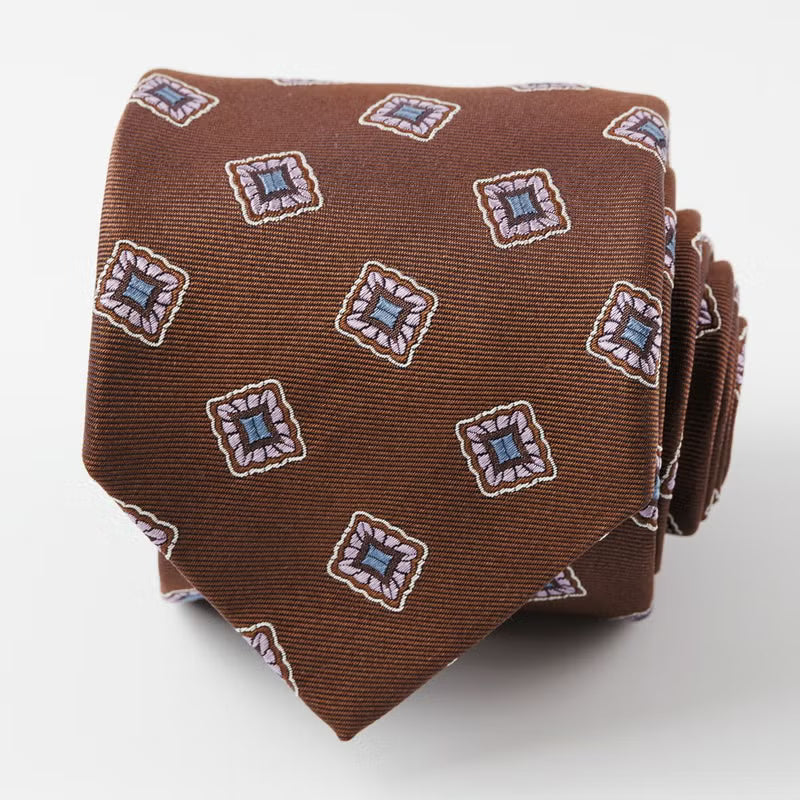 The Florentino — Medallion Silk Tie